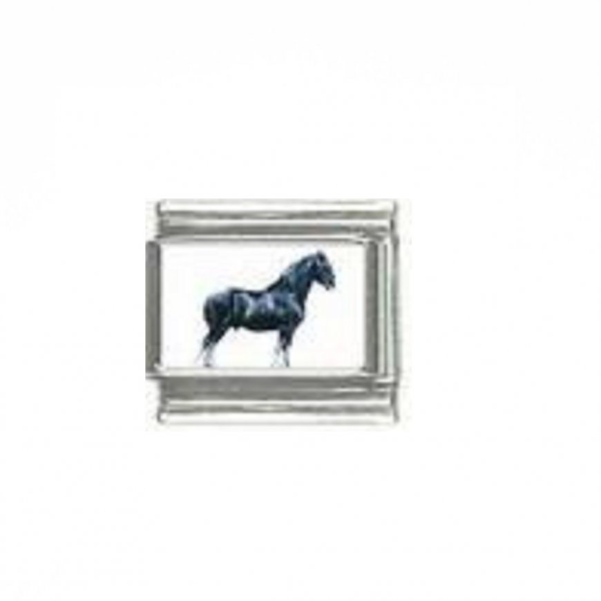 Horse (ac) - photo 9mm Italian charm - Click Image to Close