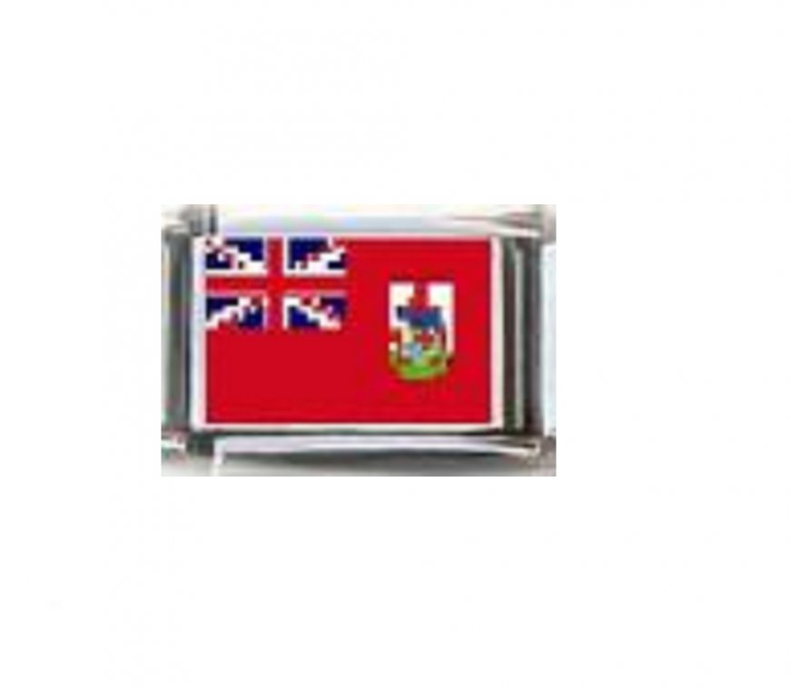 Flag - Bermuda photo 9mm Italian charm - Click Image to Close