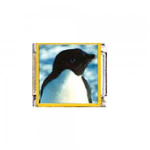 Penguin (v) - enamel 9mm Italian charm