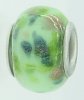 EB325 - Lime green sparkly bead