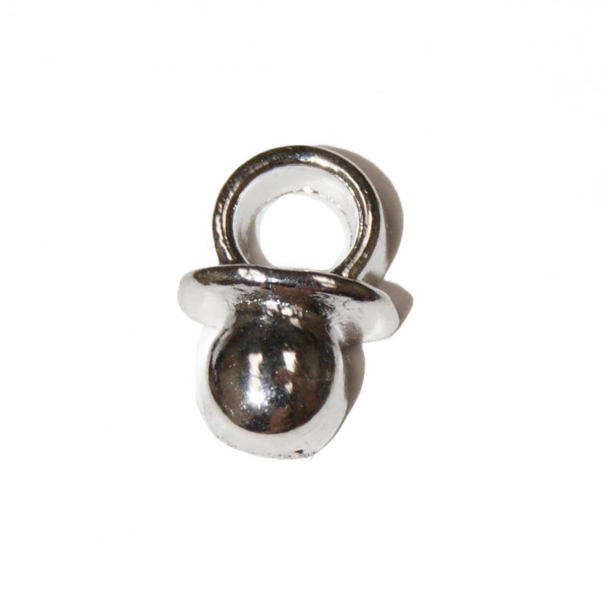 Dummy silvertone 8mm floating locket charm - Click Image to Close