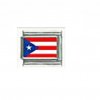 Flag - Puerto Rico photo 9mm Italian charm