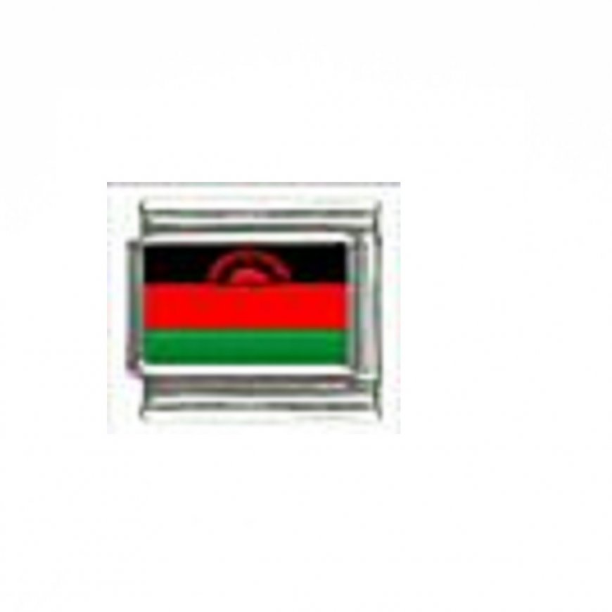 Flag - Malawi photo 9mm Italian charm - Click Image to Close