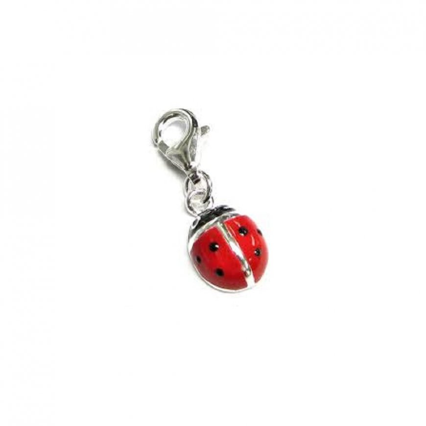 Ladybird - Ladybug - Clip on charm fits Thomas Sabo - Click Image to Close