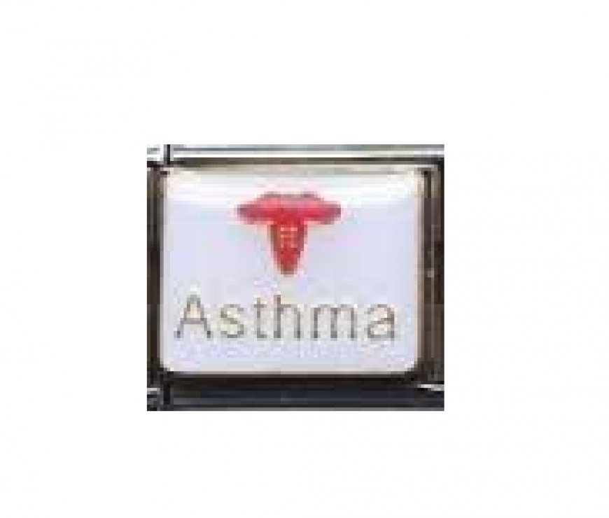 Mega Link - Asthma 18mm Italian charm - Click Image to Close