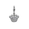 Rhinestone crown - clip on charm fits Thomas Sabo Style Bracelet