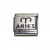 Aries laser charm (21/3-20/4) 9mm Italian charm