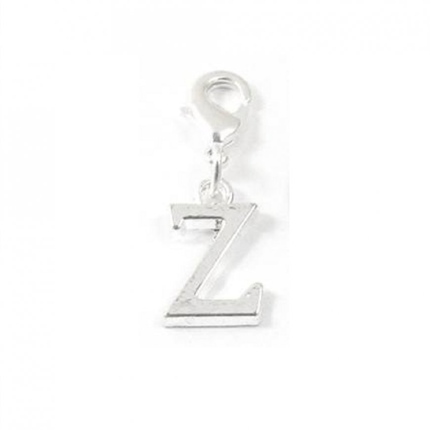 Letter Z - Clip on charm fits Thomas Sabo Style Bracelets - Click Image to Close