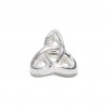 EB24 - Silvertone Trinity bead - European bead charm