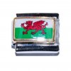 Flag - Wales photo enamel 9mm Italian charm