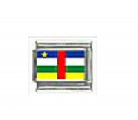 Flag - Central African Republic photo 9mm Italian charm