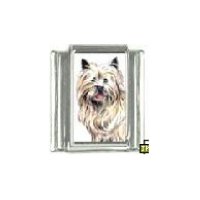 Dog charm - Cairn Terrier 3 - 9mm Italian charm