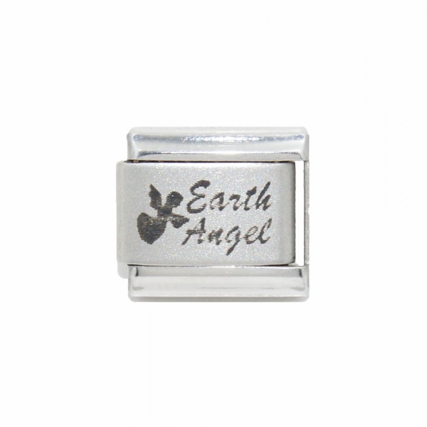 Earth Angel - 9mm laser Italian charm - Click Image to Close
