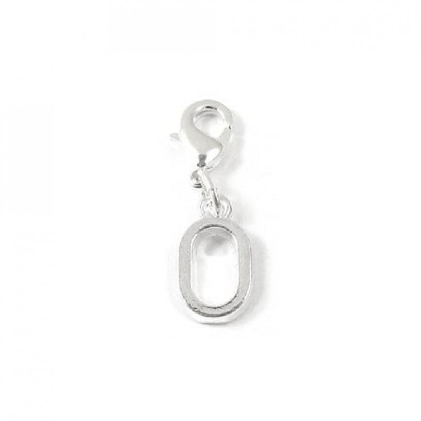 Letter O - Clip on charm fits Thomas Sabo style bracelets - Click Image to Close