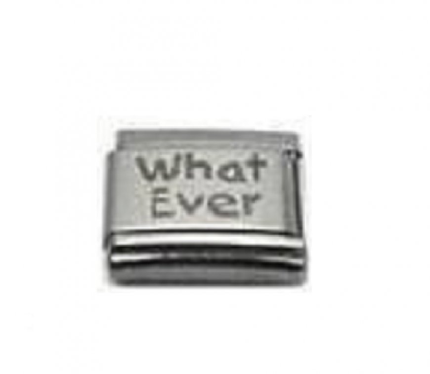 Whatever (b) - laser 9mm Italian charm - Click Image to Close