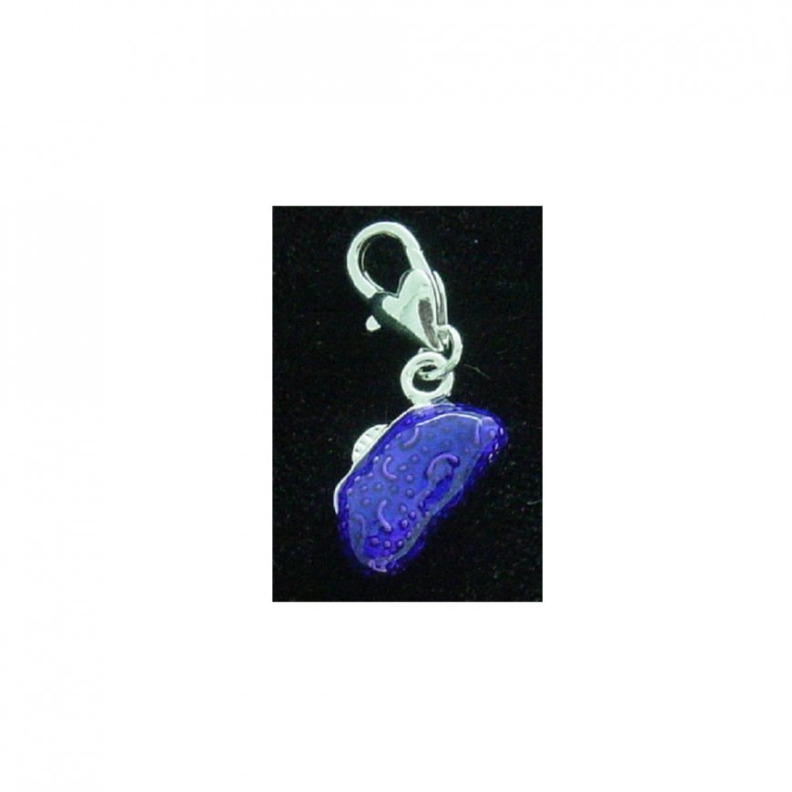 Purple handbag - Clip on charm fits Thomas Sabo - Click Image to Close