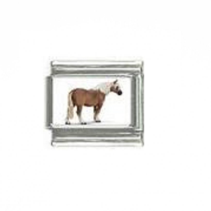 Horse (o) - photo 9mm Italian charm - Click Image to Close