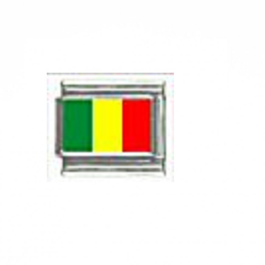 Flag - Mali photo 9mm Italian charm - Click Image to Close