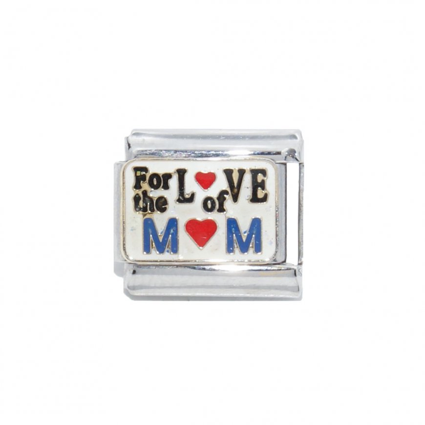 For the love of Mum - 9mm Enamel Italian charm - Click Image to Close