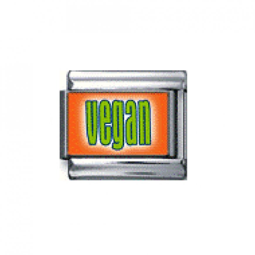 Vegan - Photo - 9mm Italian charm - Click Image to Close