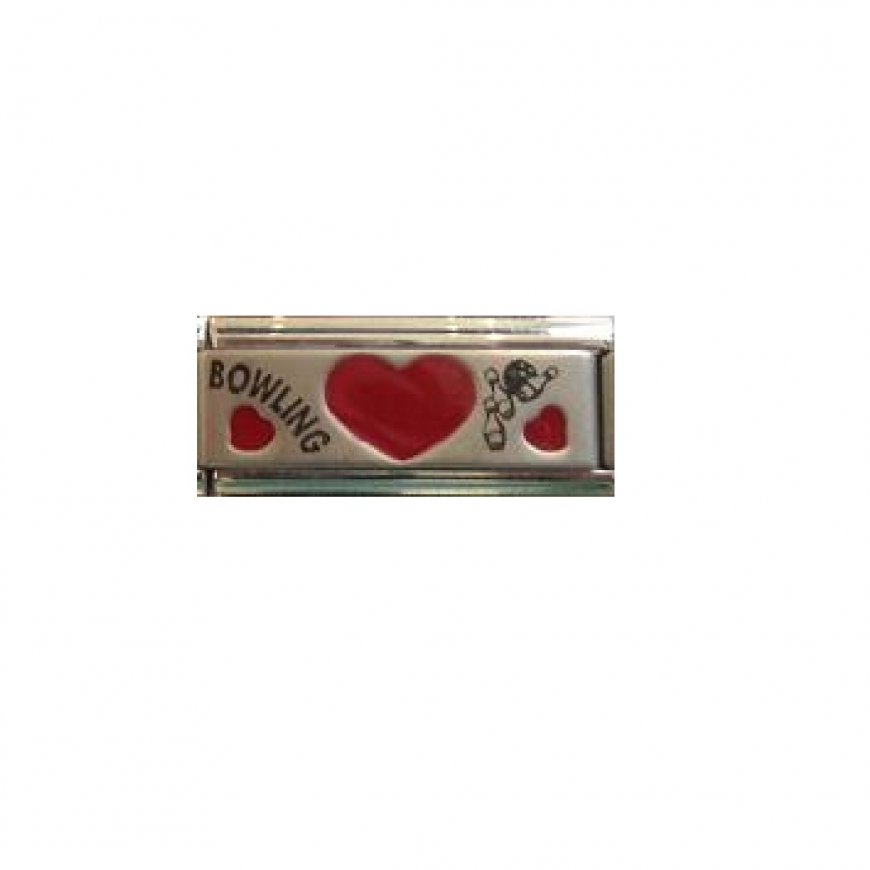 Love Bowling - Superlink laser 9mm Italian charm - Click Image to Close
