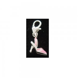 Light pink Strap Shoe - Clip on charm fits Thomas Sabo Style