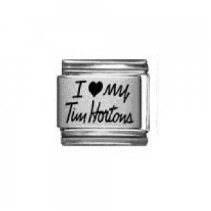 I love my Tim Hortons - laser 9mm Italian charm