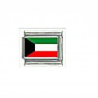 Flag - Kuwait photo 9mm Italian charm