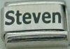 Steven - laser name Italian charm