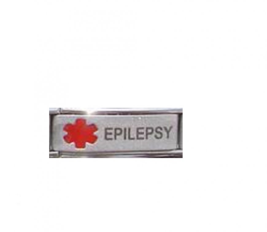 Epilepsy - superlink medical laser 9mm Italian charm - Click Image to Close