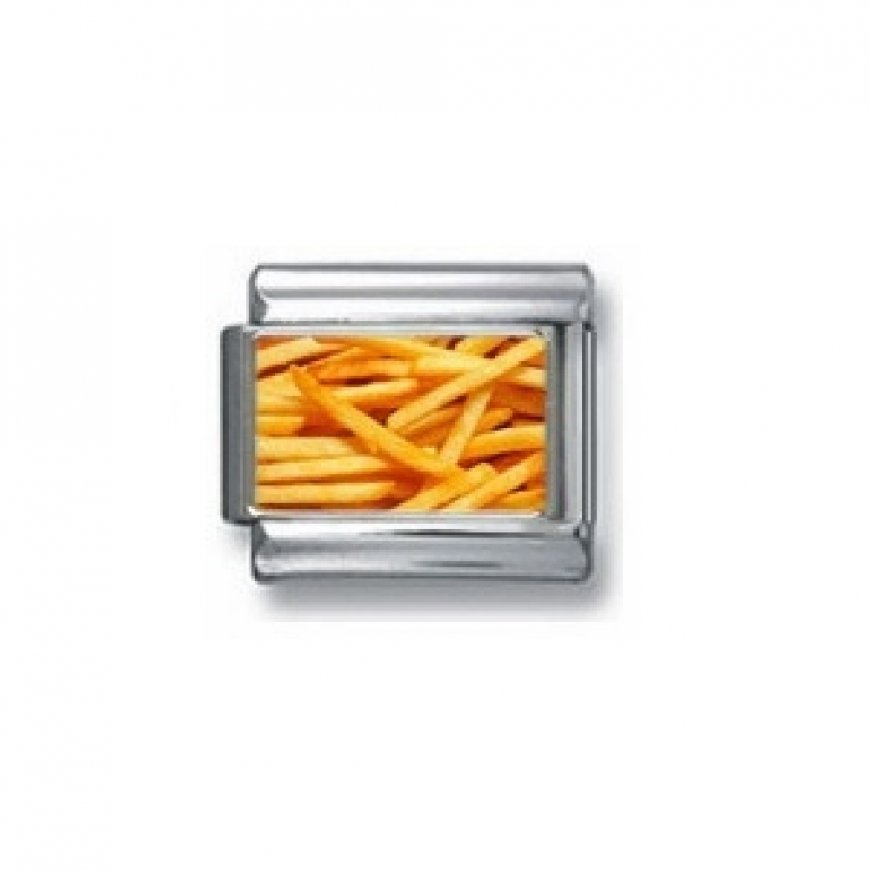 French fries photo - 9mm Italian charm - Click Image to Close