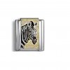 Zebra - photo 9mm Italian charm