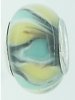 EB127 - Glass bead - Turquoise yellow and black