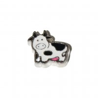 Cow 10mm floating charm - Fits Living Memory Locket