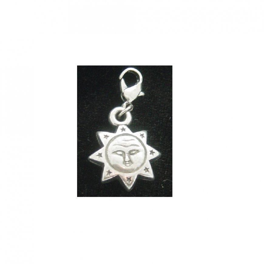 Sun - Clip on charm fits Thomas Sabo - Click Image to Close