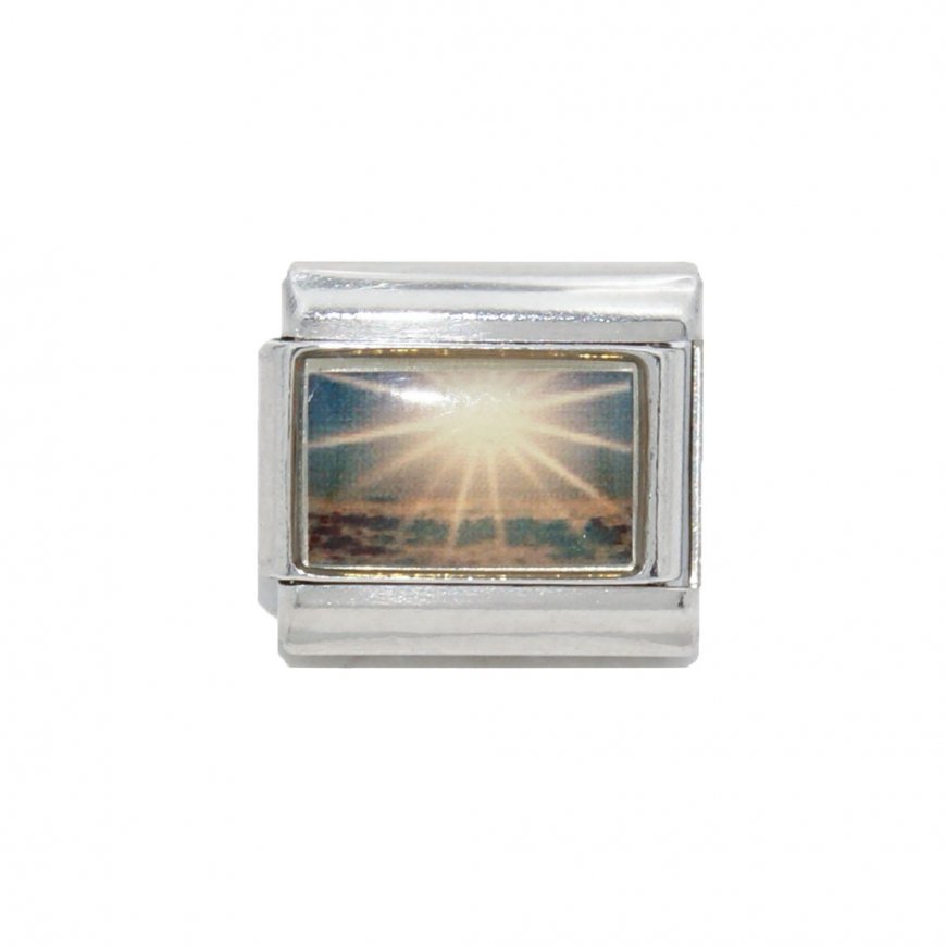 Guiding light Heaven - 9mm photo Italian Charm - Click Image to Close