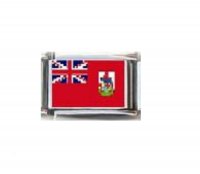 Flag - Bermuda photo 9mm Italian charm