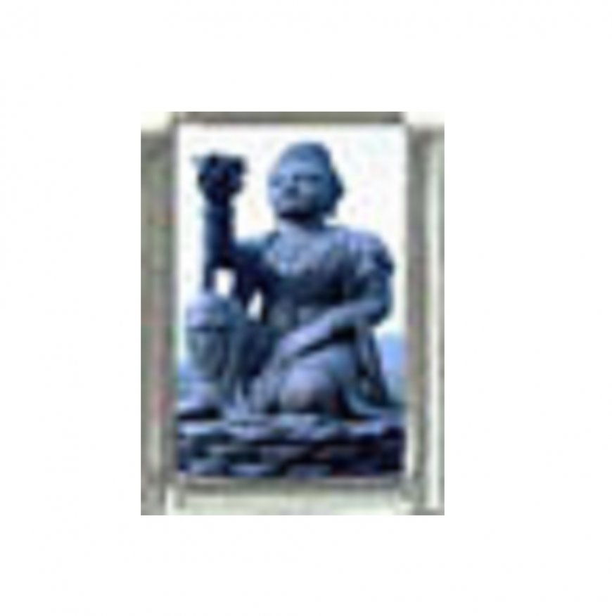 Buddha (ab) - photo 9mm Italian charm - Click Image to Close