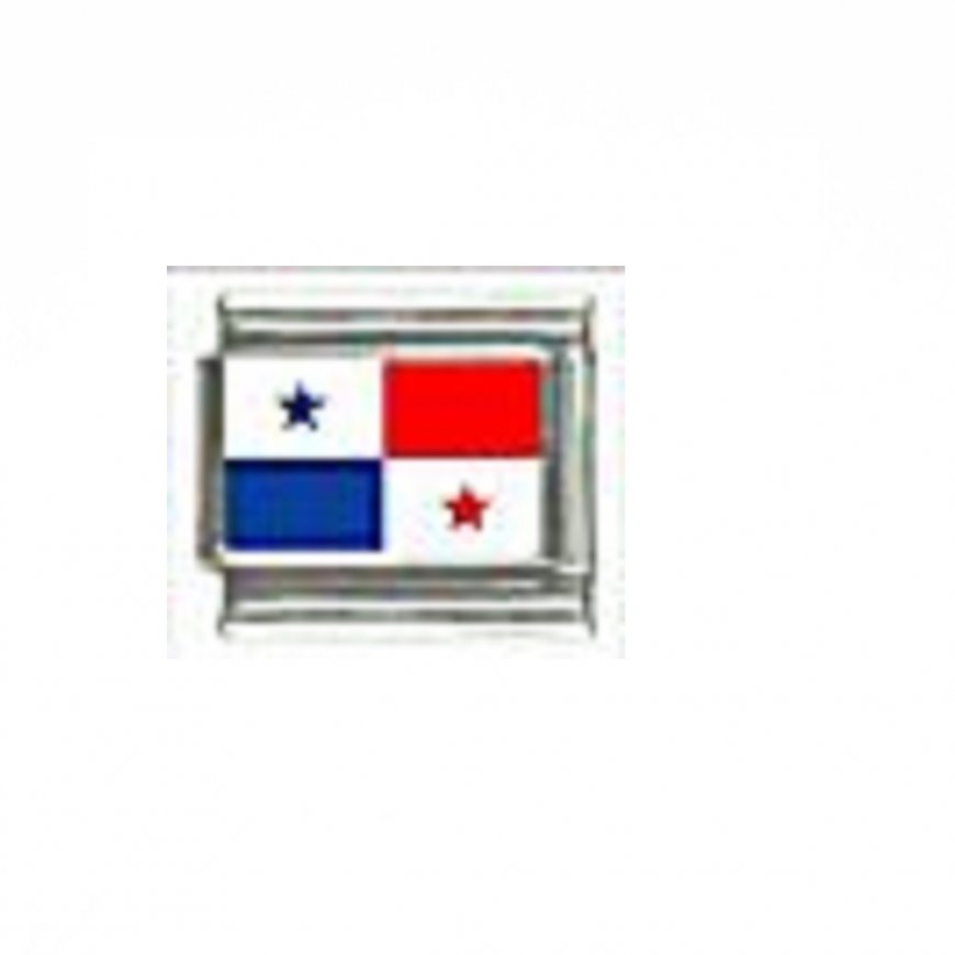 Flag - Panama photo 9mm Italian charm - Click Image to Close