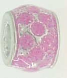 EB385 - Pink sparkly bead - Click Image to Close
