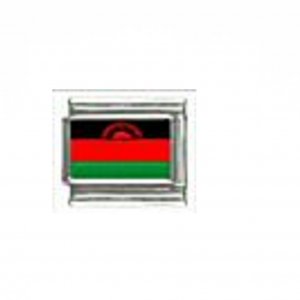 Flag - Malawi photo 9mm Italian charm