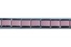 PINK 18 link starter bracelet - fits 9mm Italian charms