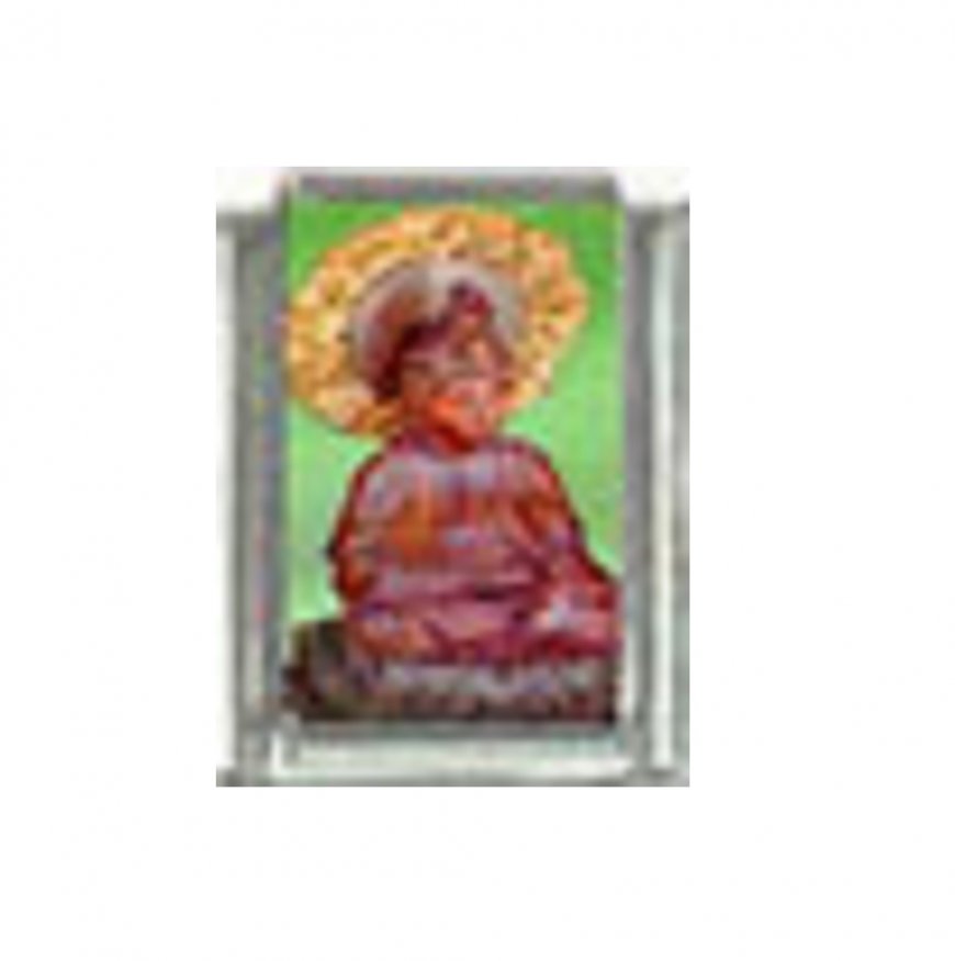 Buddha (ae) - photo 9mm Italian charm - Click Image to Close