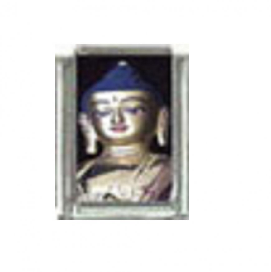 Buddha (j) - photo 9mm Italian charm - Click Image to Close