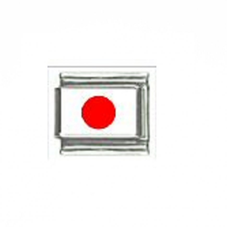 Flag - Japan photo 9mm Italian charm - Click Image to Close