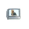 Yorkshire Terrier dog - picture enamel 9mm Italian charm