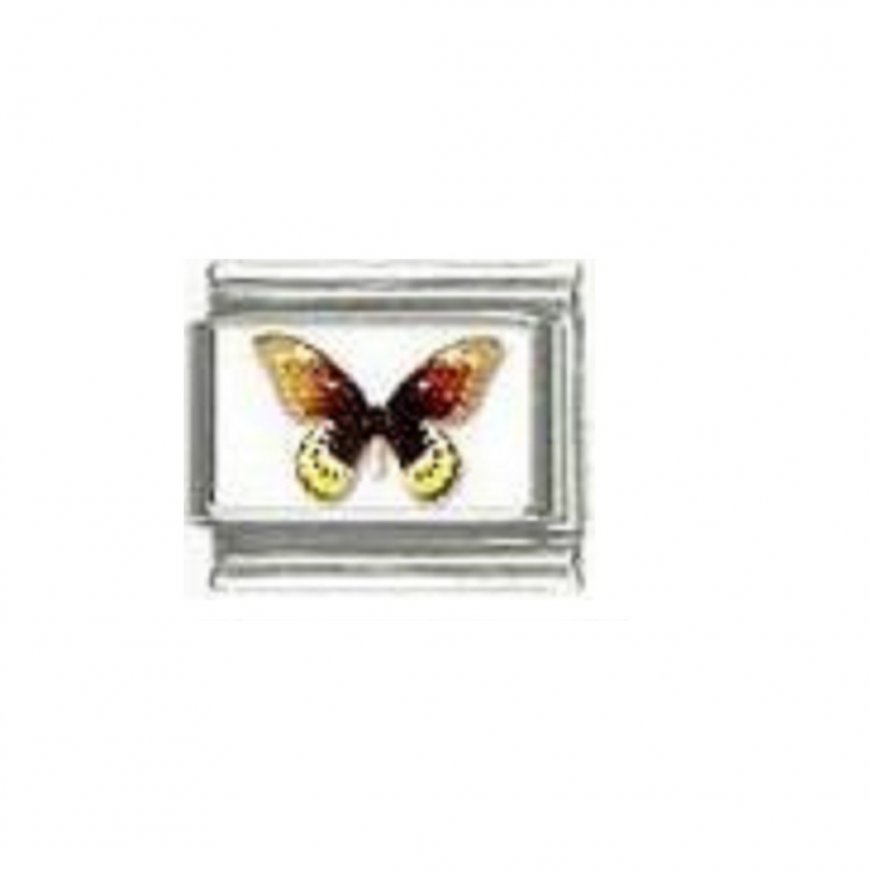 Butterfly photo a109 - 9mm Italian charm - Click Image to Close