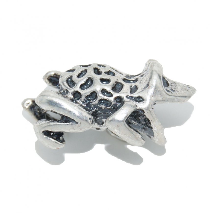 EB25 - Frog bead - European bead charm - Click Image to Close