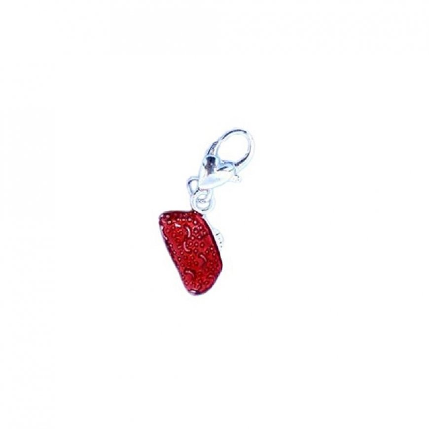 Red Handbag - Clip on charm fits Thomas Sabo - Click Image to Close