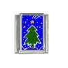Christmas (ag) - Christmas Tree 9mm Italian Charm